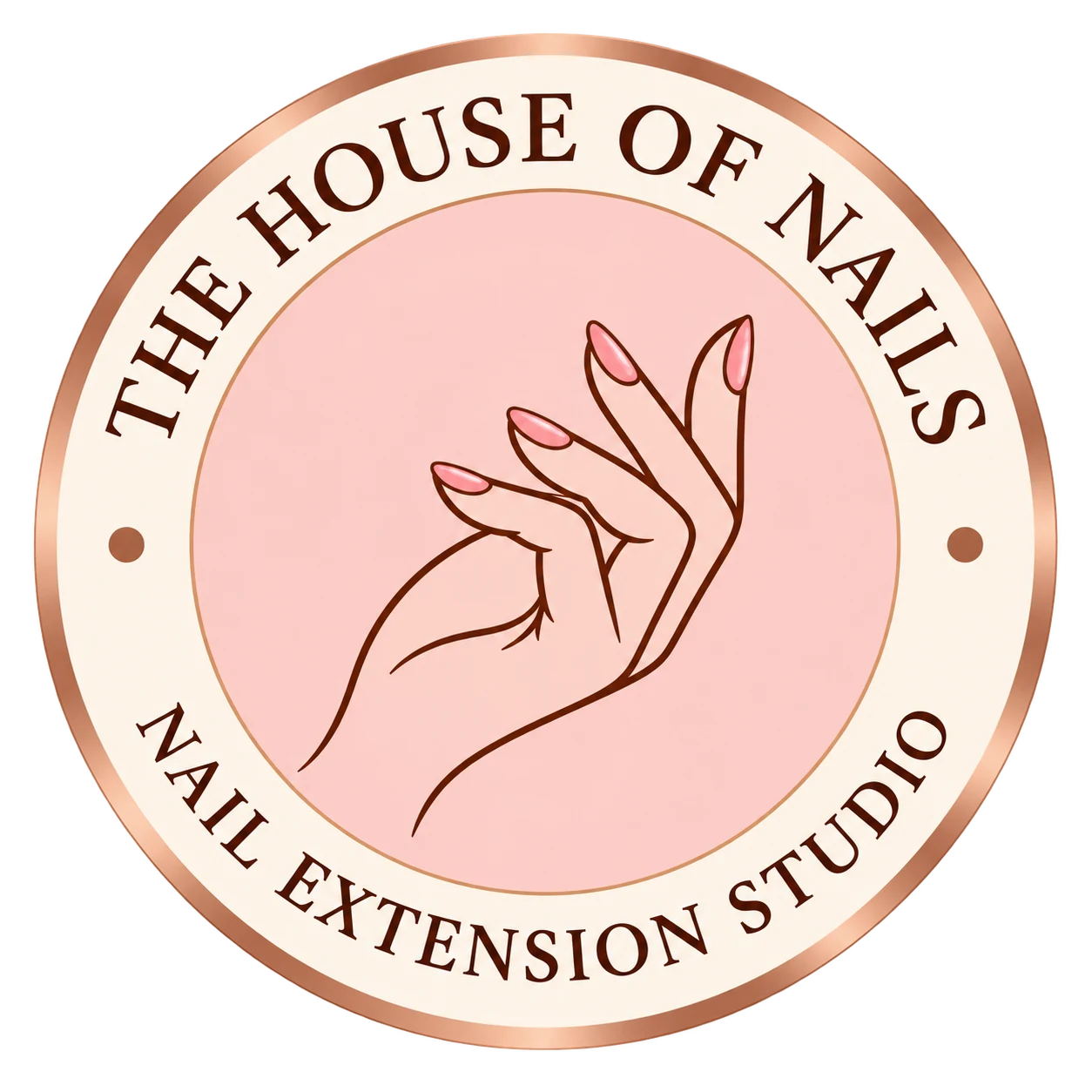 The House of Nails Bhopal logo