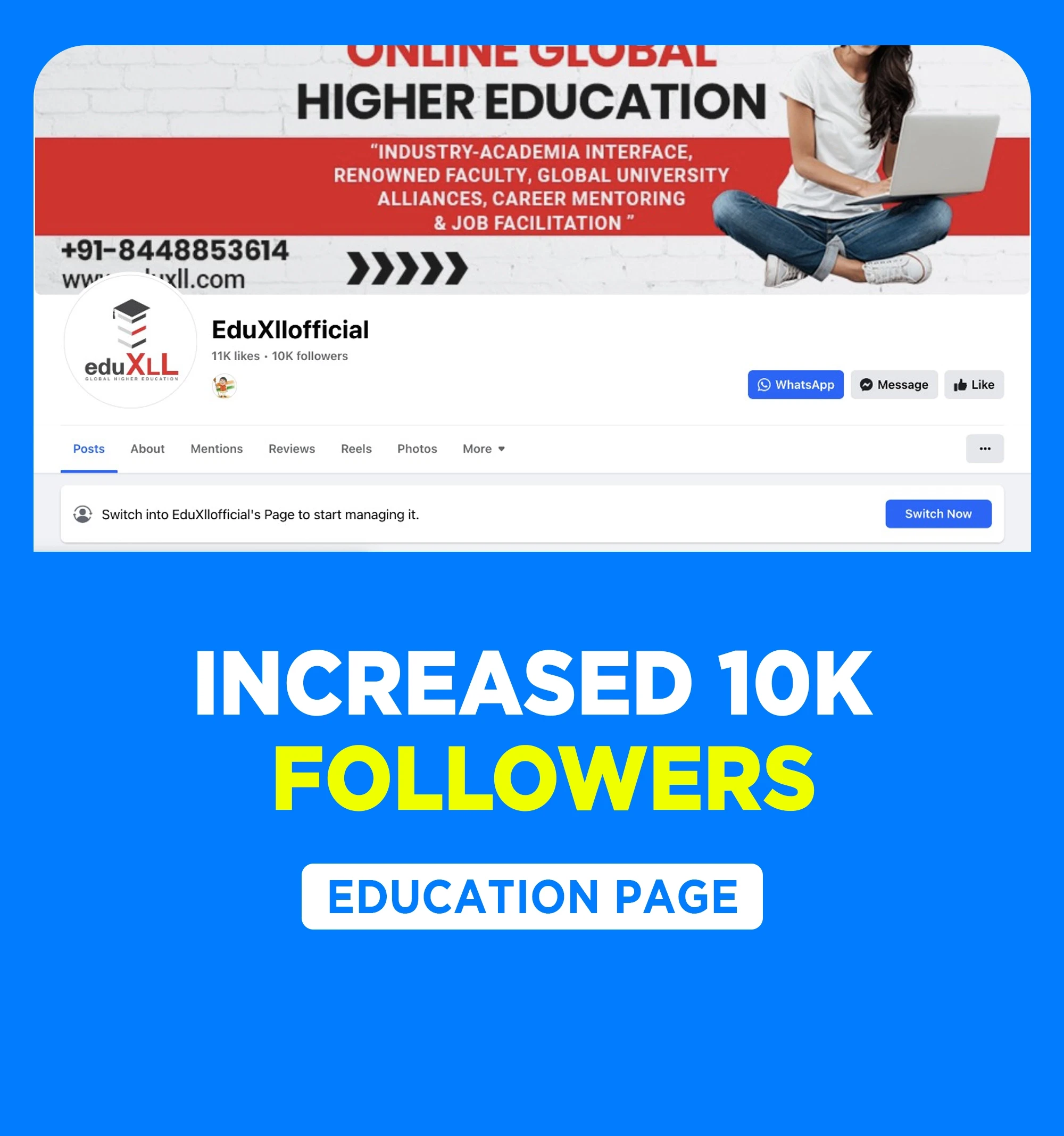 ELX Education Facebook page screenshot