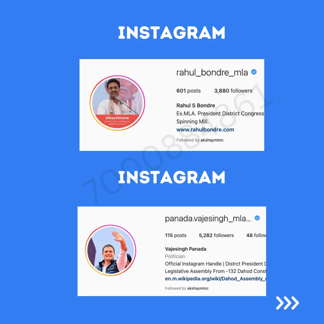 Rahul Bondre Instagram profile growth case study screenshot