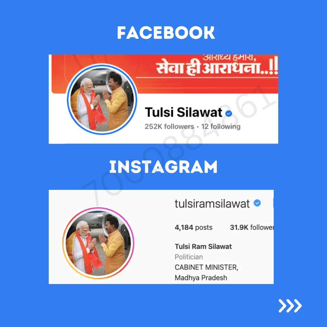 Tulsi Silawat Instagram profile growth case study screenshot