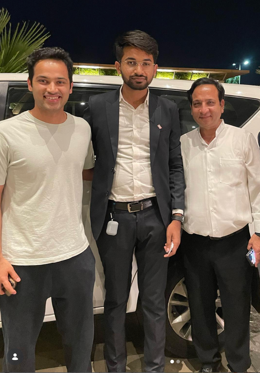 Arpit Jain at an industry networking event